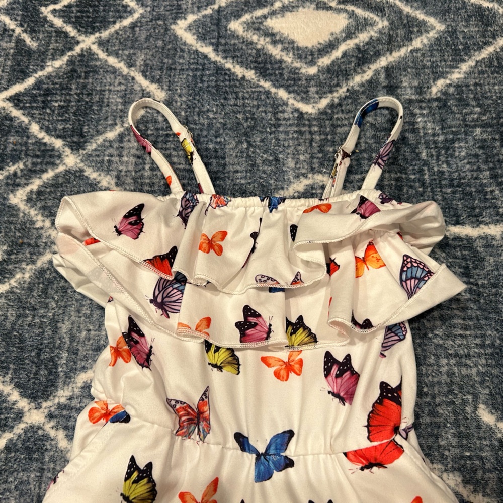 KIDS BUTTERFLY ROMPER - Picture 4 of 6